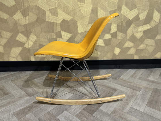 Image 1 of Sedia a dondolo vintage Houtoku/Artifort