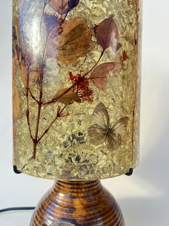 Image 1 of Accolay Table Lamp With Resin Lampshade, 1970S France