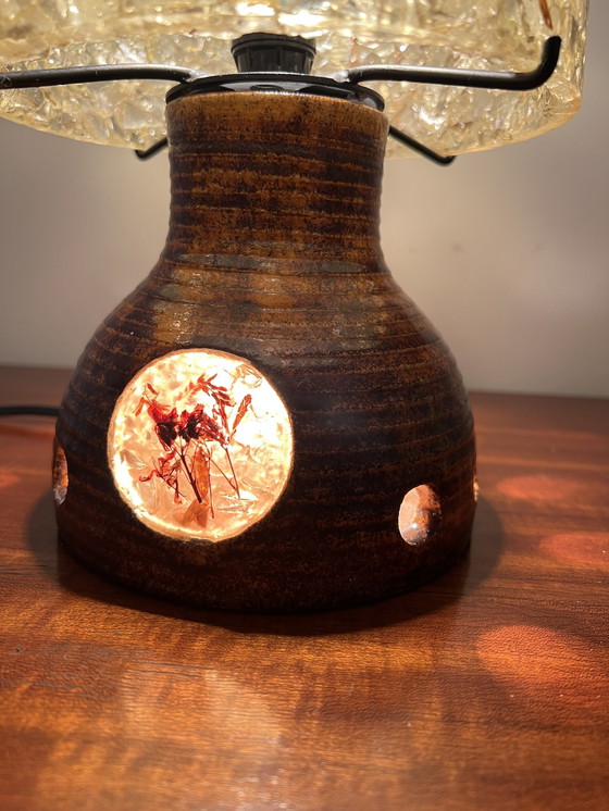 Image 1 of Accolay Table Lamp With Resin Lampshade, 1970S France