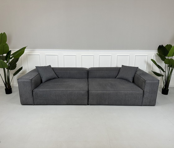 Image 1 of Bolia Cosima Sofa Designer Gray Fabric Couch Large Corner