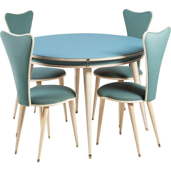 Image 1 of Vintage dining set by Umberto Mascagni, 1950