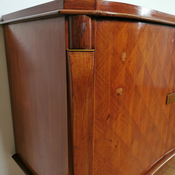 Image 1 of Art Deco vintage XL sideboard sideboard wall cabinet Jules Leleu