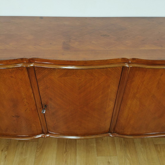 Image 1 of Art Deco vintage XL sideboard sideboard wall cabinet Jules Leleu