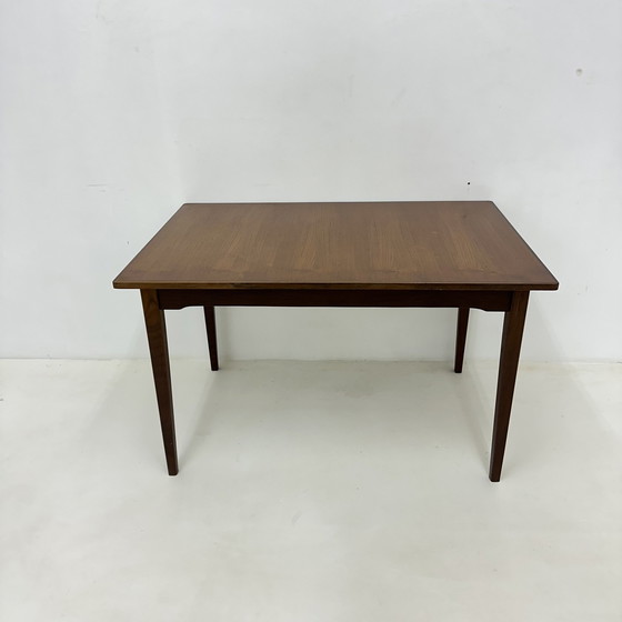 Image 1 of Tavolo da pranzo estensibile Topform in legno di teak, anni &#39;60