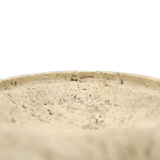 Image 1 of Vintage travertine bowl, 1970s