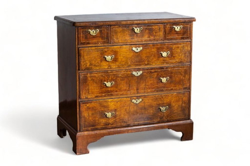 George walnut chest