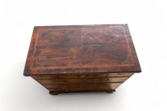 Image 1 of George walnut chest