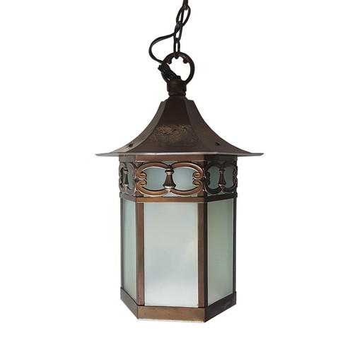 Vintage Hexagonal Lantern Ceiling Light