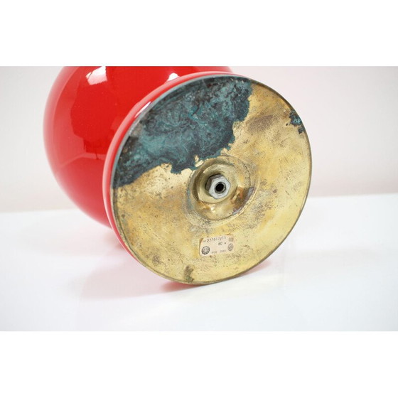 Image 1 of Vintage all-glass table lamp by Osvetlovací Sklo Valasske mezirící, Czechoslovakia 1970