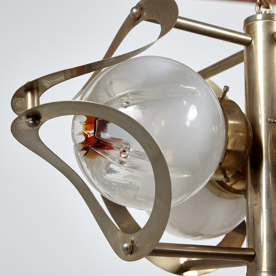 Image 1 of Mk9504 Italian Mazzega Style Chandelier