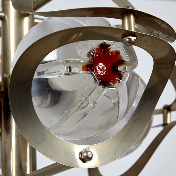 Image 1 of Mk9504 Italian Mazzega Style Chandelier