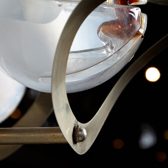 Image 1 of Mk9504 Italian Mazzega Style Chandelier