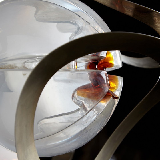 Image 1 of Mk9504 Italian Mazzega Style Chandelier