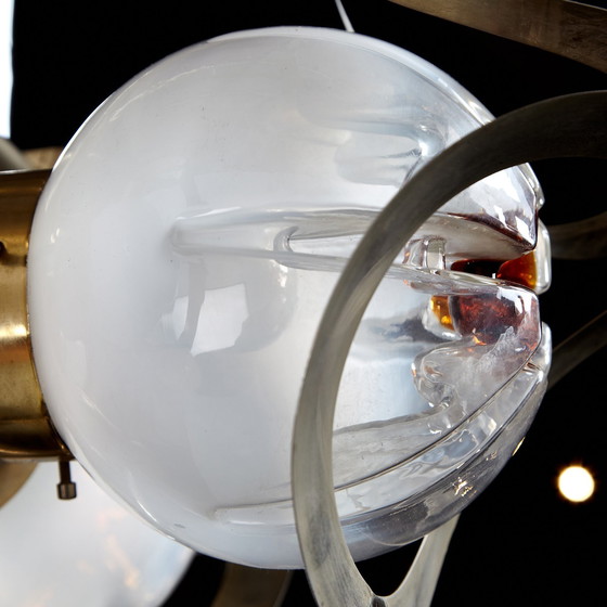 Image 1 of Mk9504 Italian Mazzega Style Chandelier