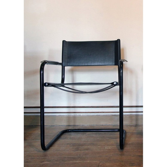 Image 1 of Pair of vintage bauhaus cantilever armchairs, 1970