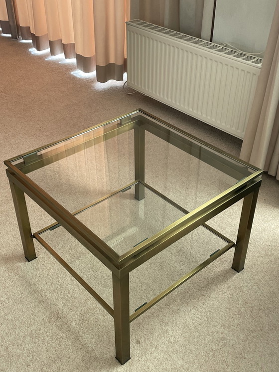 Image 1 of Design Coffee Table Siro Brass