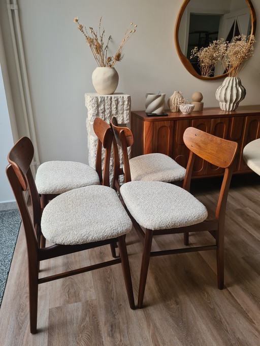 4x Danish Design Chairs