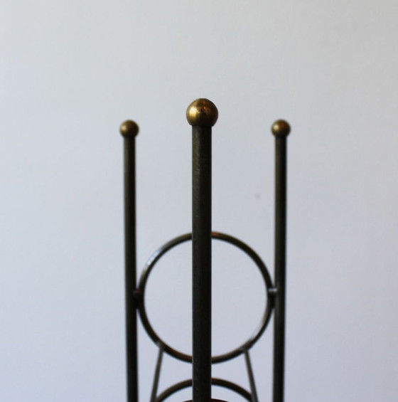 Image 1 of Antique Steel Bottle Holder