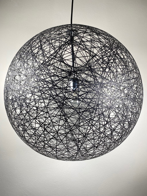 Moooi Black Random Light Ii 50Cm - Sphere / Globe Shaped Pendant Light