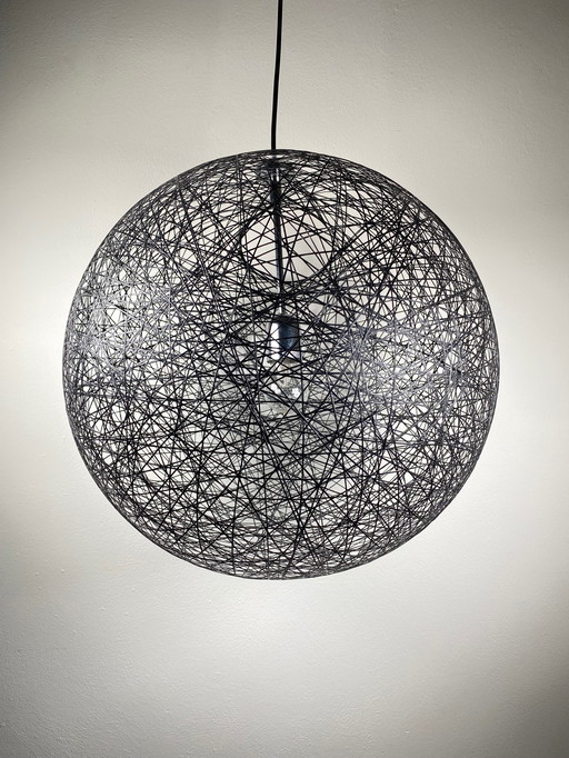 Moooi Black Random Light Ii 50Cm - Sphere / Globe Shaped Pendant Light