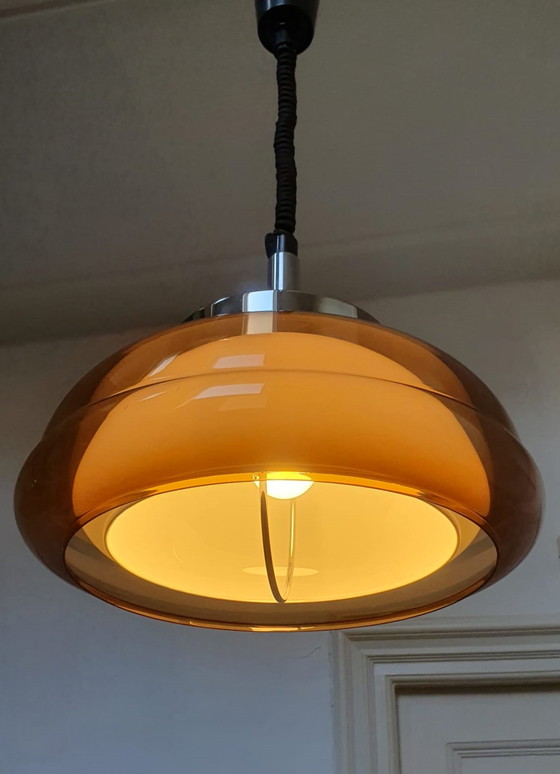 Image 1 of Lampe suspendue vintage Herda Space Age