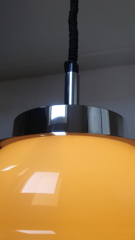 Image 1 of Lampe suspendue vintage Herda Space Age