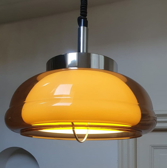 Image 1 of Lampe suspendue vintage Herda Space Age