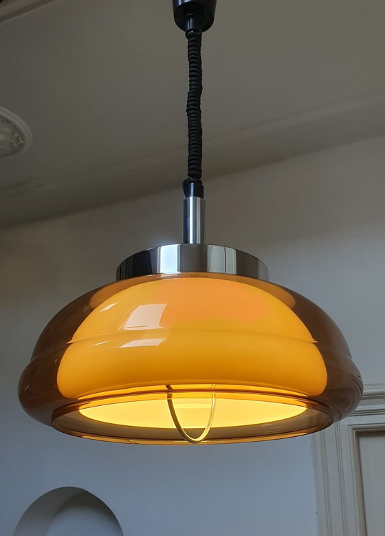 Image 1 of Lampe suspendue vintage Herda Space Age