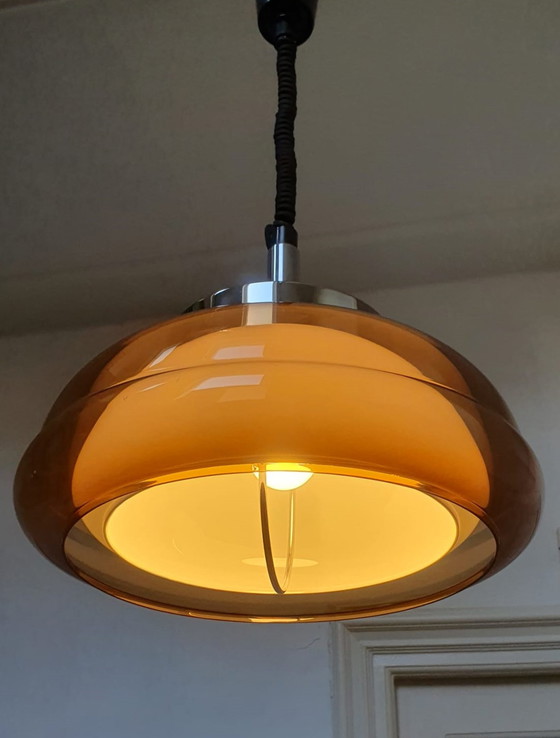 Image 1 of Lampe suspendue vintage Herda Space Age