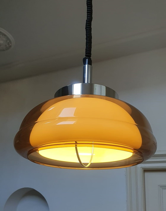 Image 1 of Lampe suspendue vintage Herda Space Age