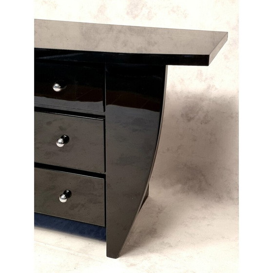 Image 1 of Vintage lacquered wood chest of drawers by David Lange, 1970