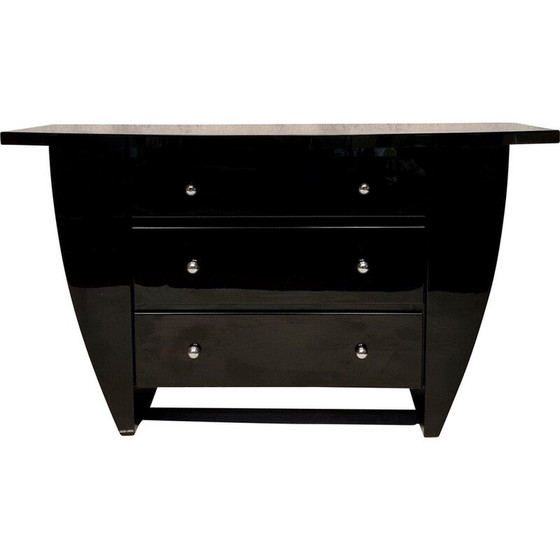 Image 1 of Vintage lacquered wood chest of drawers by David Lange, 1970