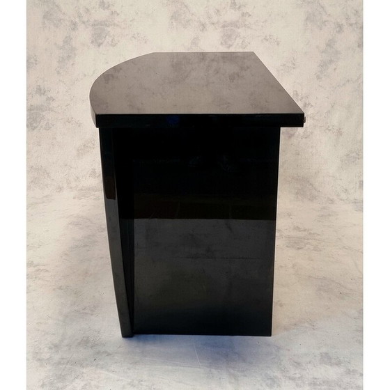 Image 1 of Vintage lacquered wood chest of drawers by David Lange, 1970