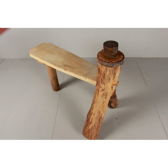 Image 1 of Vintage oak workbench, 1980