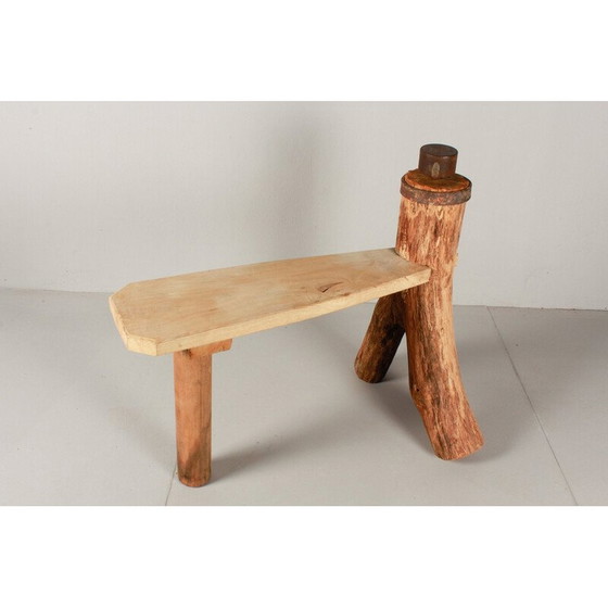Image 1 of Vintage oak workbench, 1980