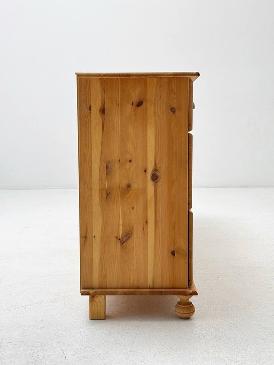 Image 1 of Apothecary chest of drawers, country house style made of pine wood