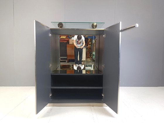 Image 1 of Postmodern Bar Cabinet By Belgochrom, 1980S