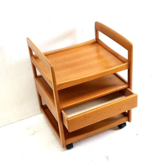Image 1 of Carrello bar vintage / carrello di servizio su ruote