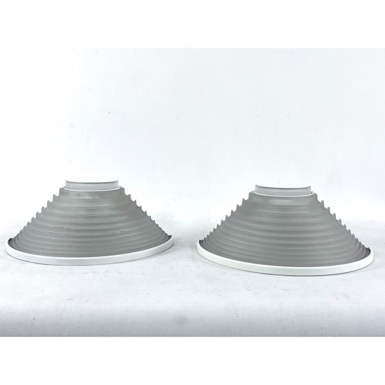 Image 1 of Pair of vintage Egisto 38 wall lamps by Angelo Mangiarotti for Artemide, Italy 1980s