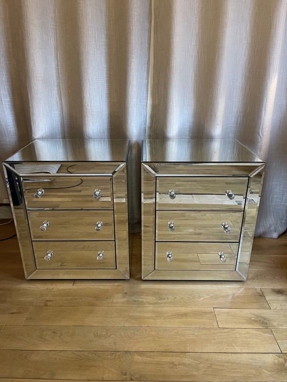 Image 1 of 2x Eichholtz night/drawer chests