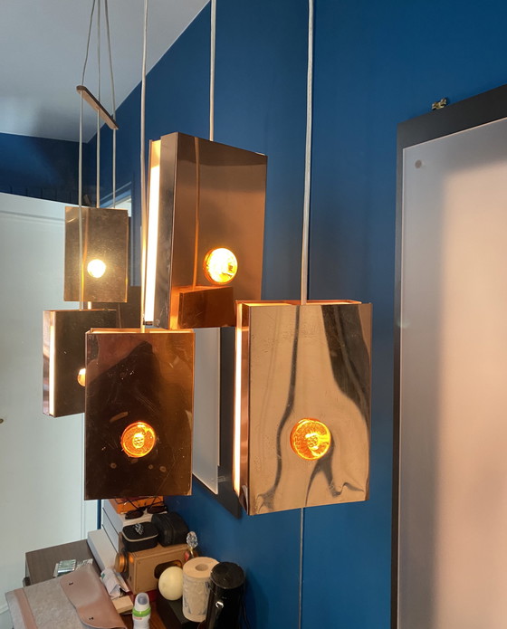 Image 1 of Vintage 1970s ceiling light