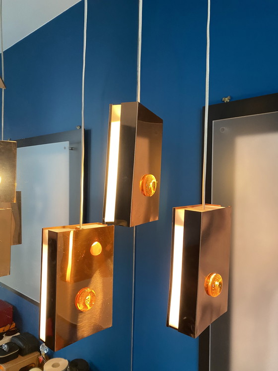 Image 1 of Vintage 1970s ceiling light