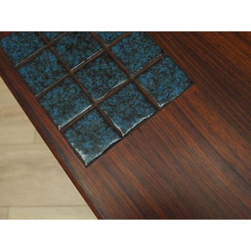 Set of three rosewood tables, Danish design, 1960s, production: Denmark