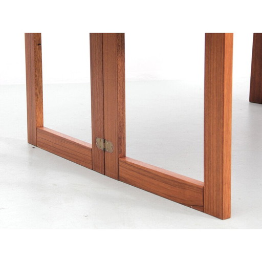 Vintage teak folding coffee table from Ansager Møbler