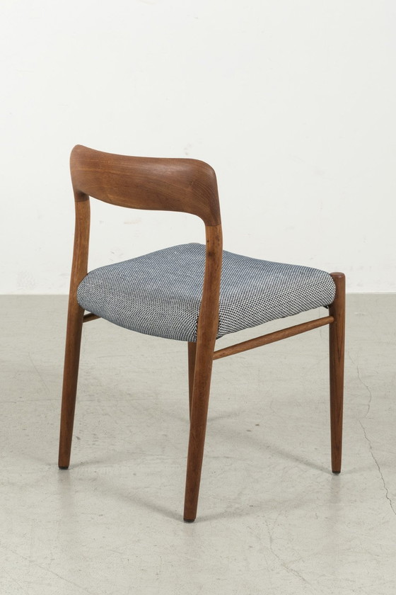 Image 1 of 5 Møller Model 75 Chairs Refurbished No. 68056