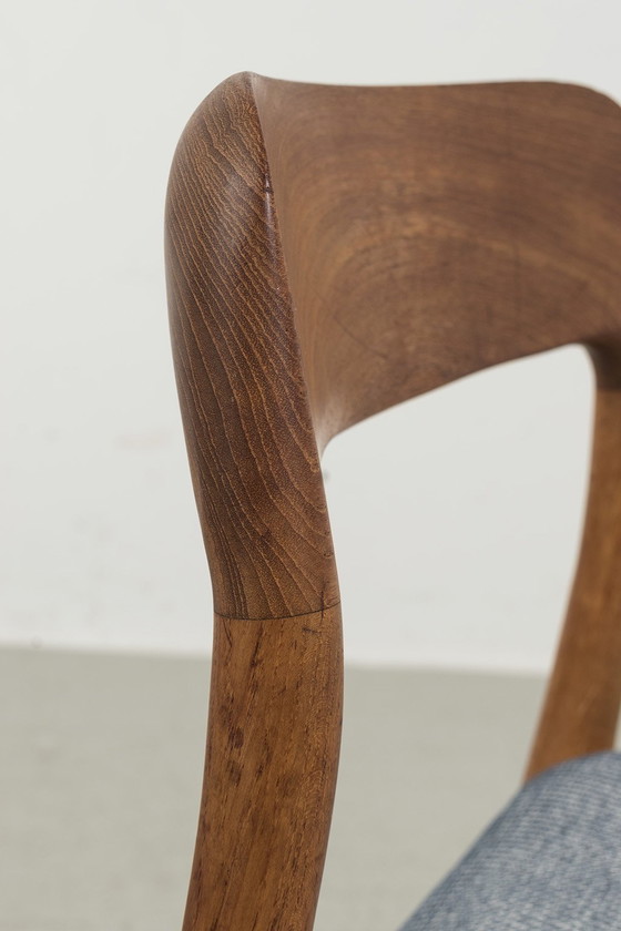 Image 1 of 5 Møller Model 75 Chairs Refurbished No. 68056