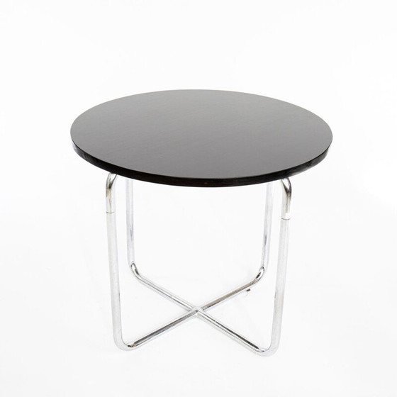 Image 1 of Vintage Bauhaus tubular steel side table, 1930s