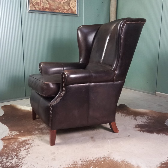 Image 1 of Mutton Leather Bendic Armchair