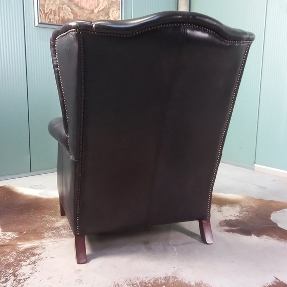 Image 1 of Mutton Leather Bendic Armchair