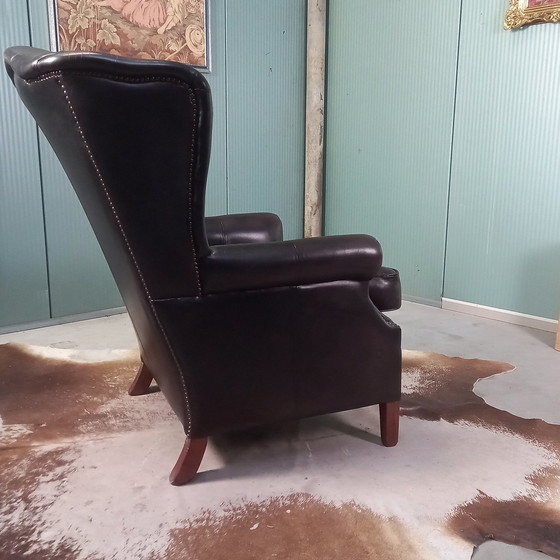 Image 1 of Mutton Leather Bendic Armchair